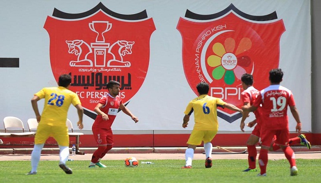 گزارش تمرین مشترک پرسپولیس و راه‌آهن